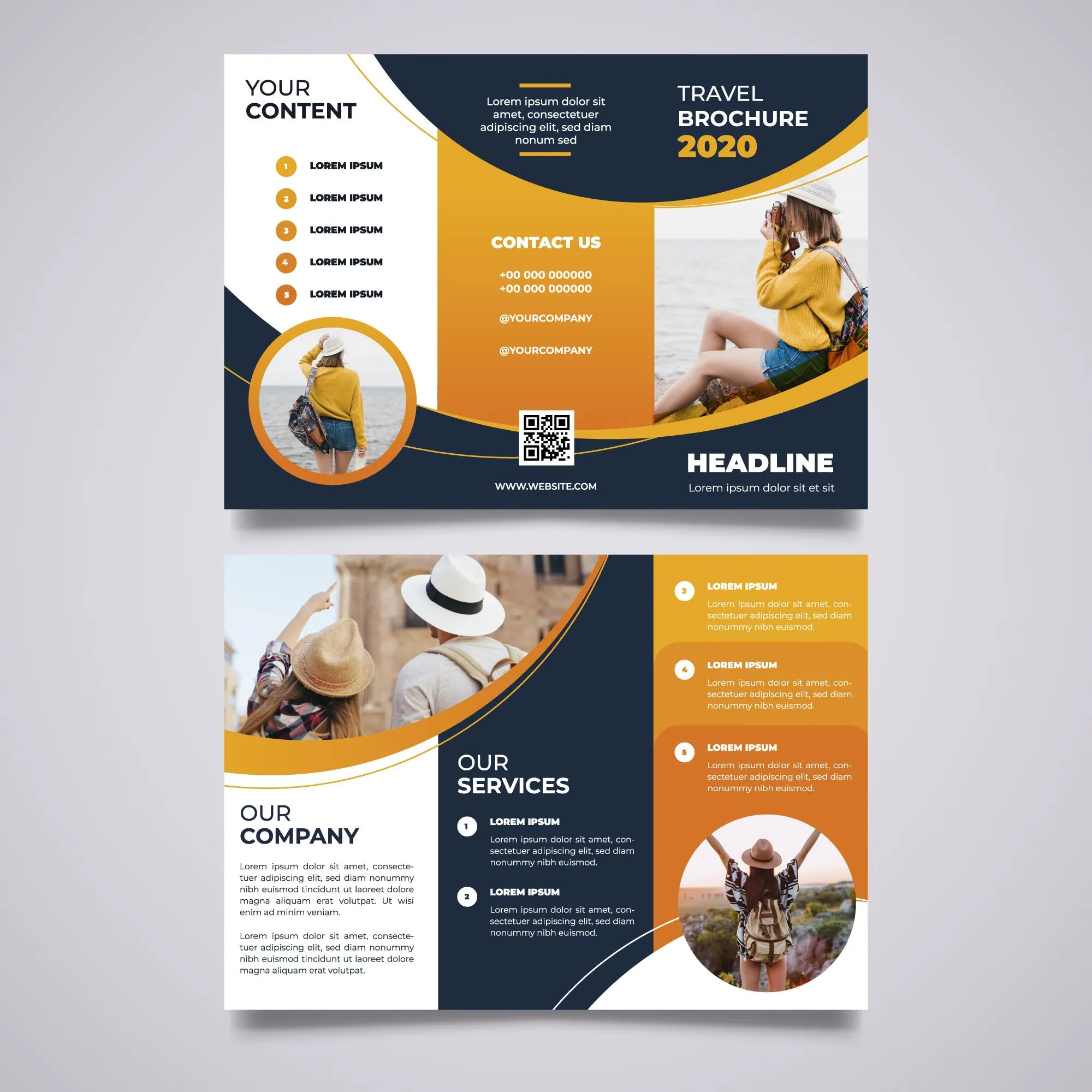 Broucher Design 4 Pages