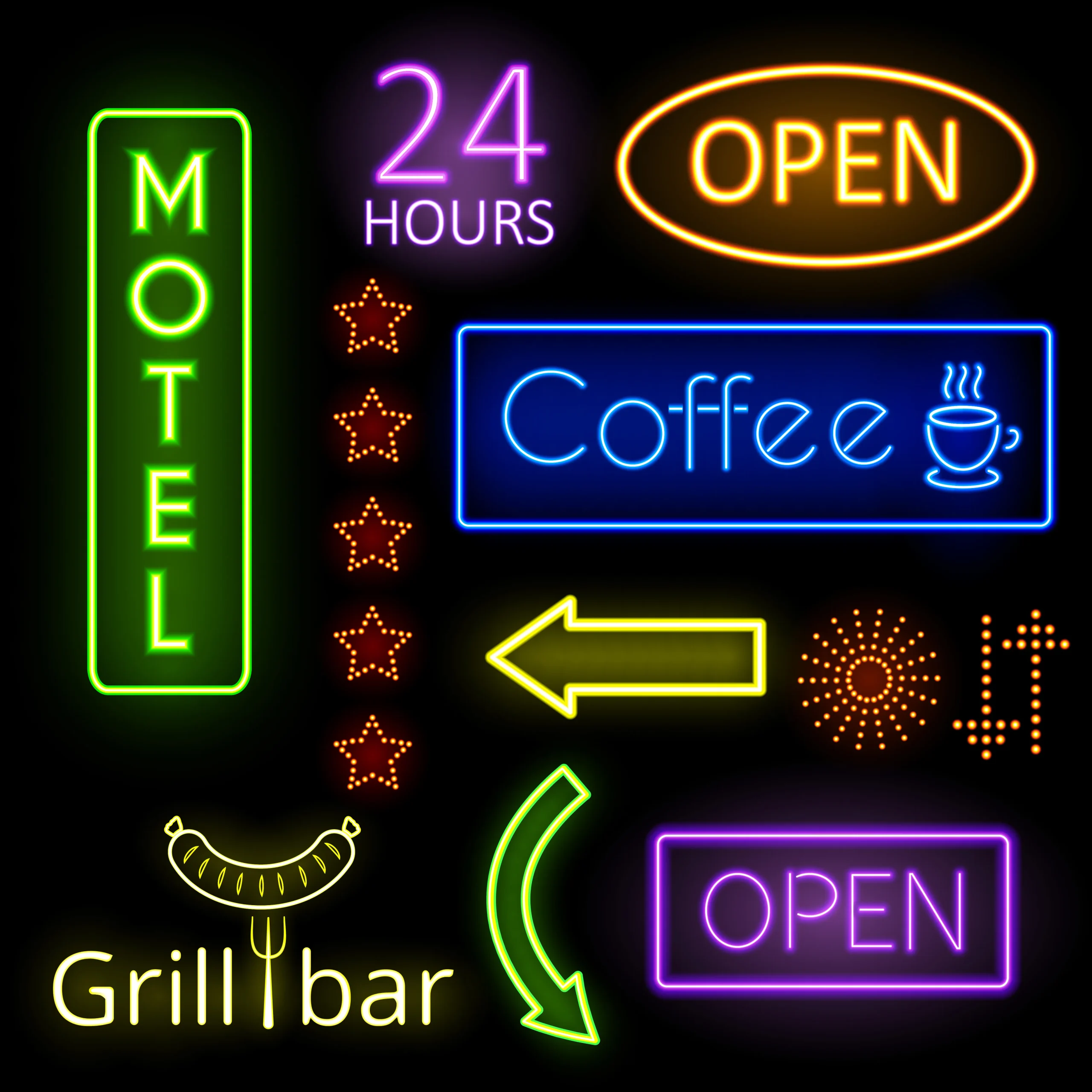 Logo Design Neon